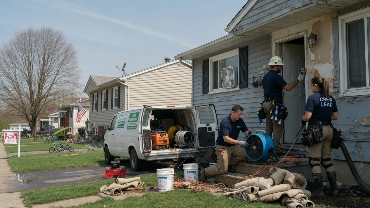 Flood Cleanup in Electric City, WA near me